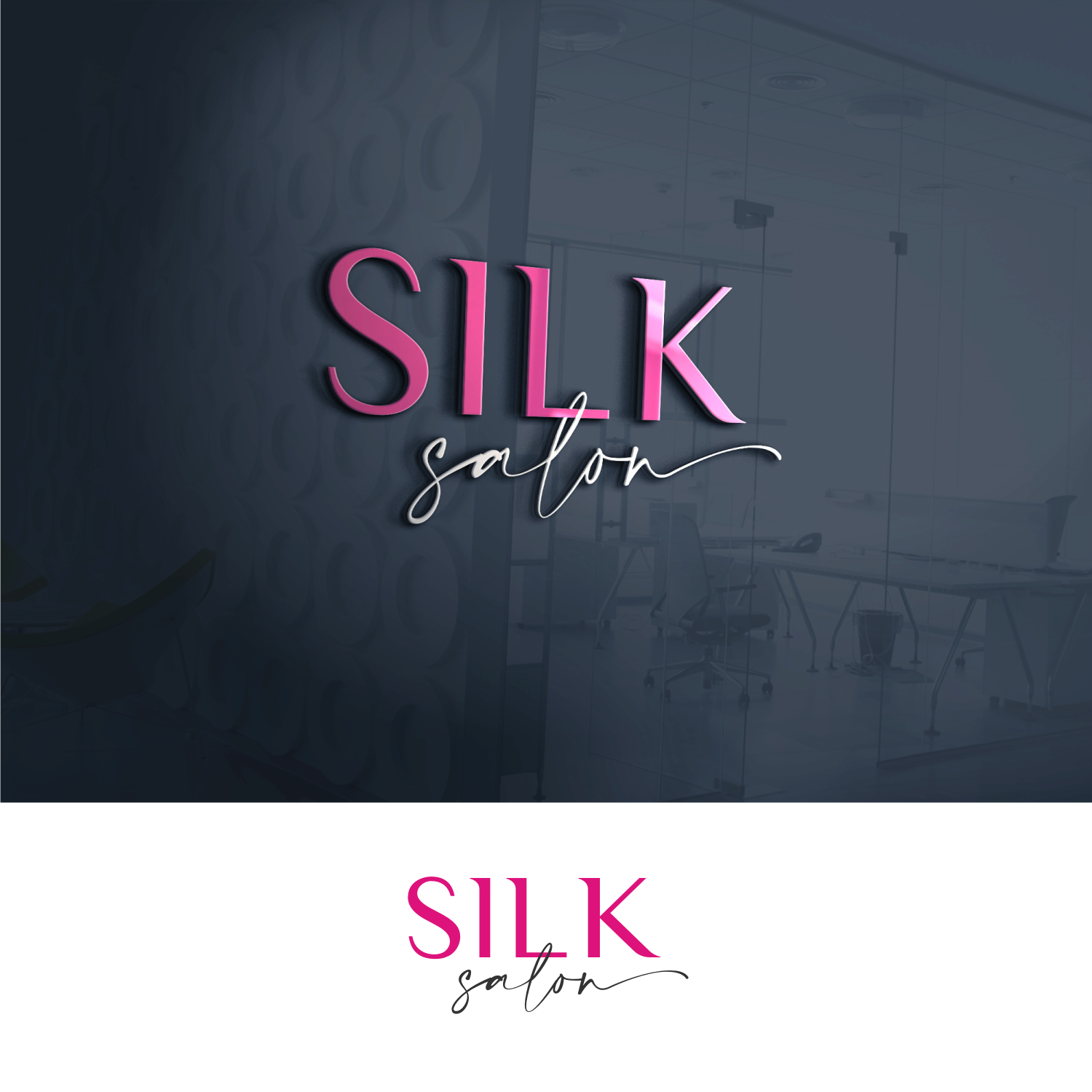 Logo Design by TUCALU for Silk salon  | Design #27744869