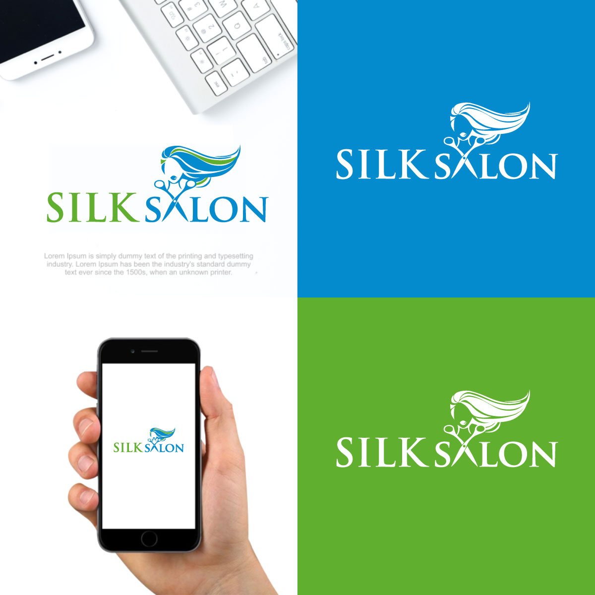 Logo Design by ismail islam for Silk salon  | Design #27745685