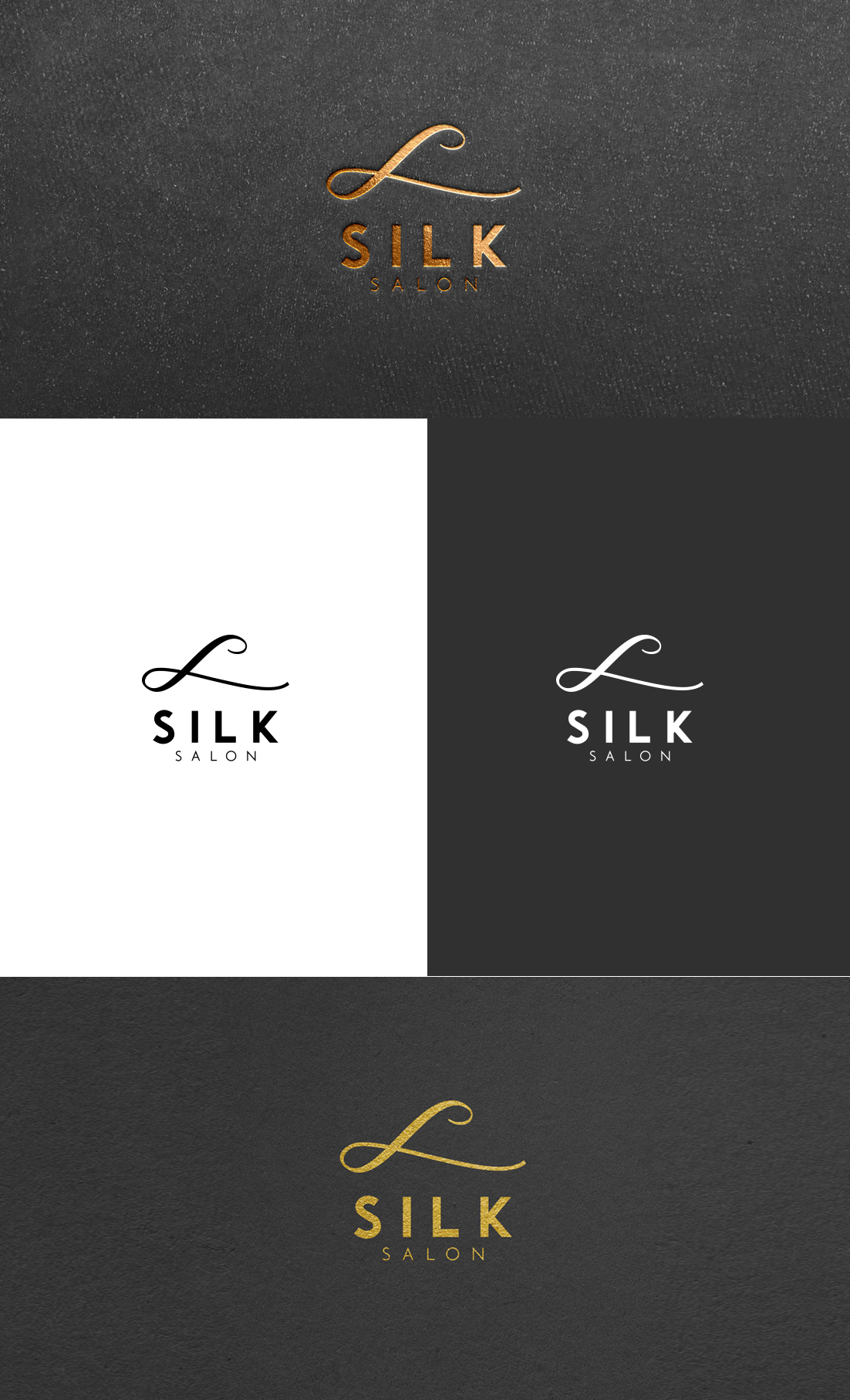 Logo Design by GLDesigns for Silk salon  | Design #27744334