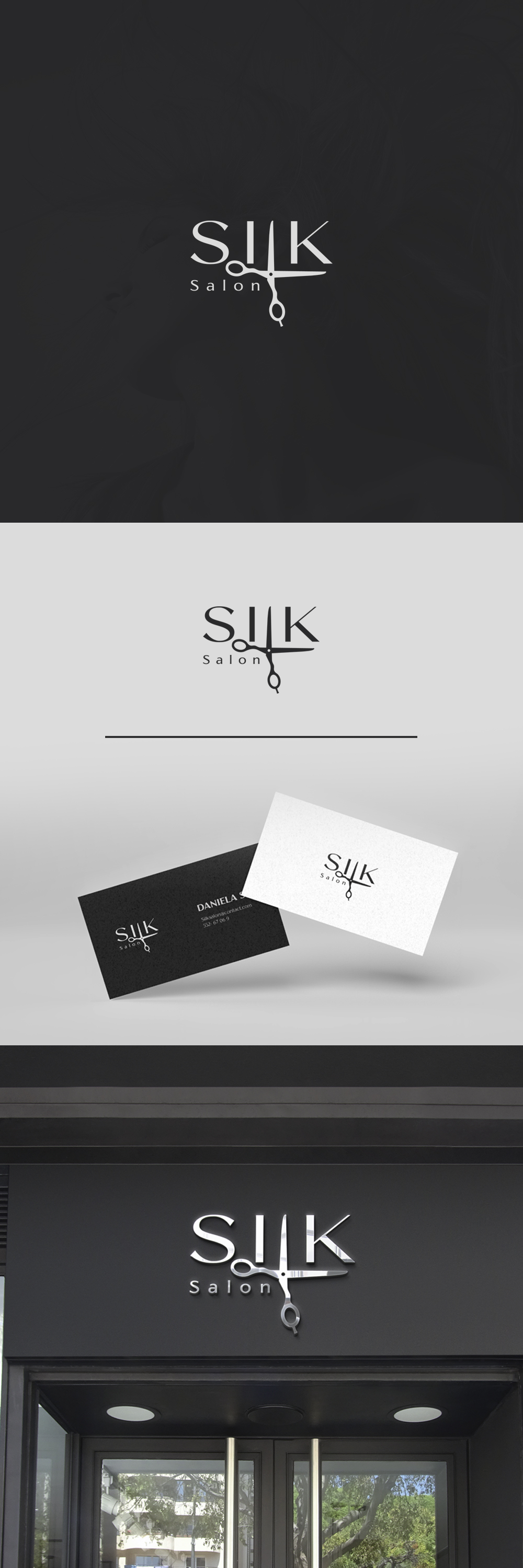 Logo Design by TonySg for Silk salon  | Design #27745726