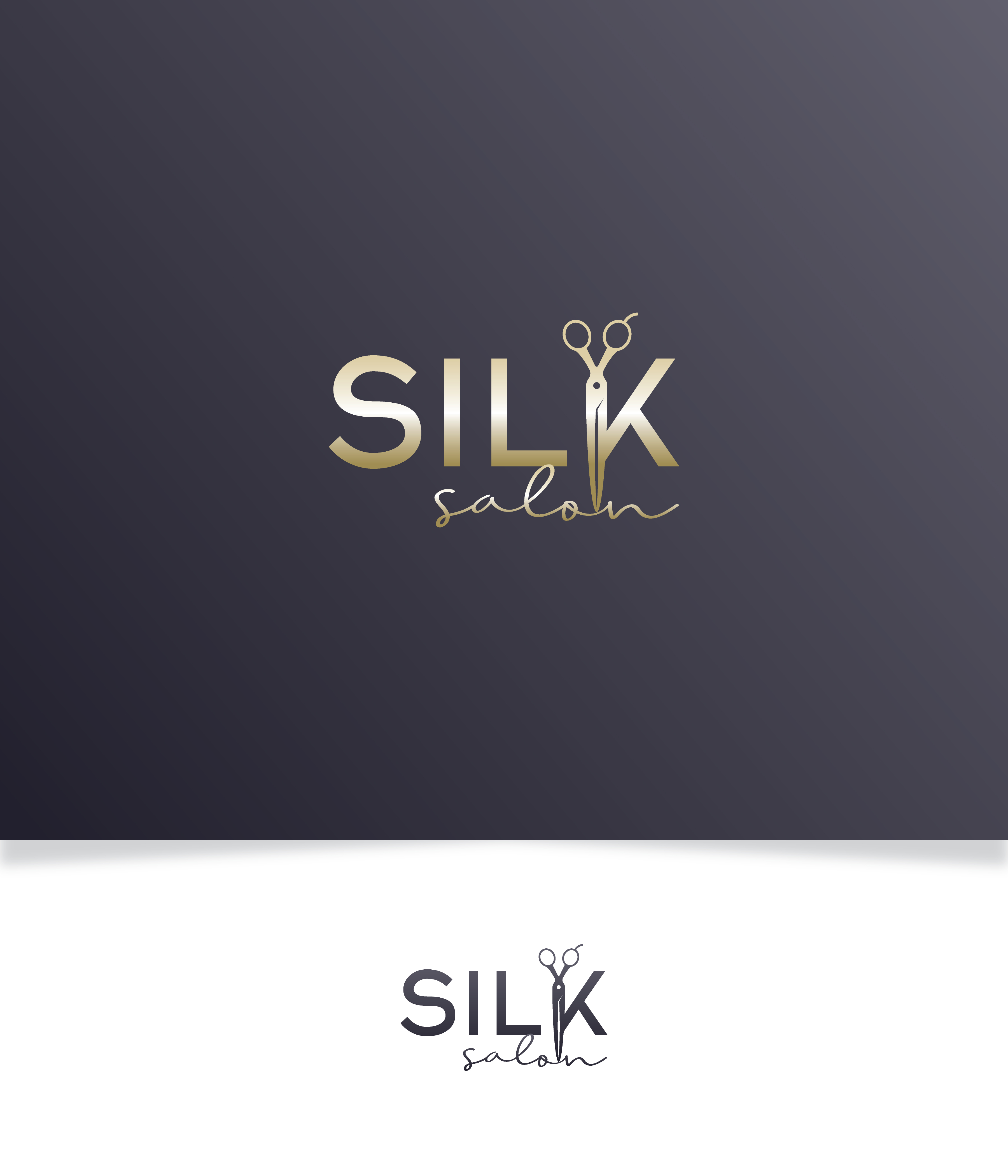 Diseño de Logo por ecorokerz para Silk salon  | Diseño #27740882