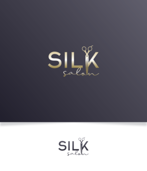 Diseño de Logo por ecorokerz para Silk salon  | Diseño: #27740882