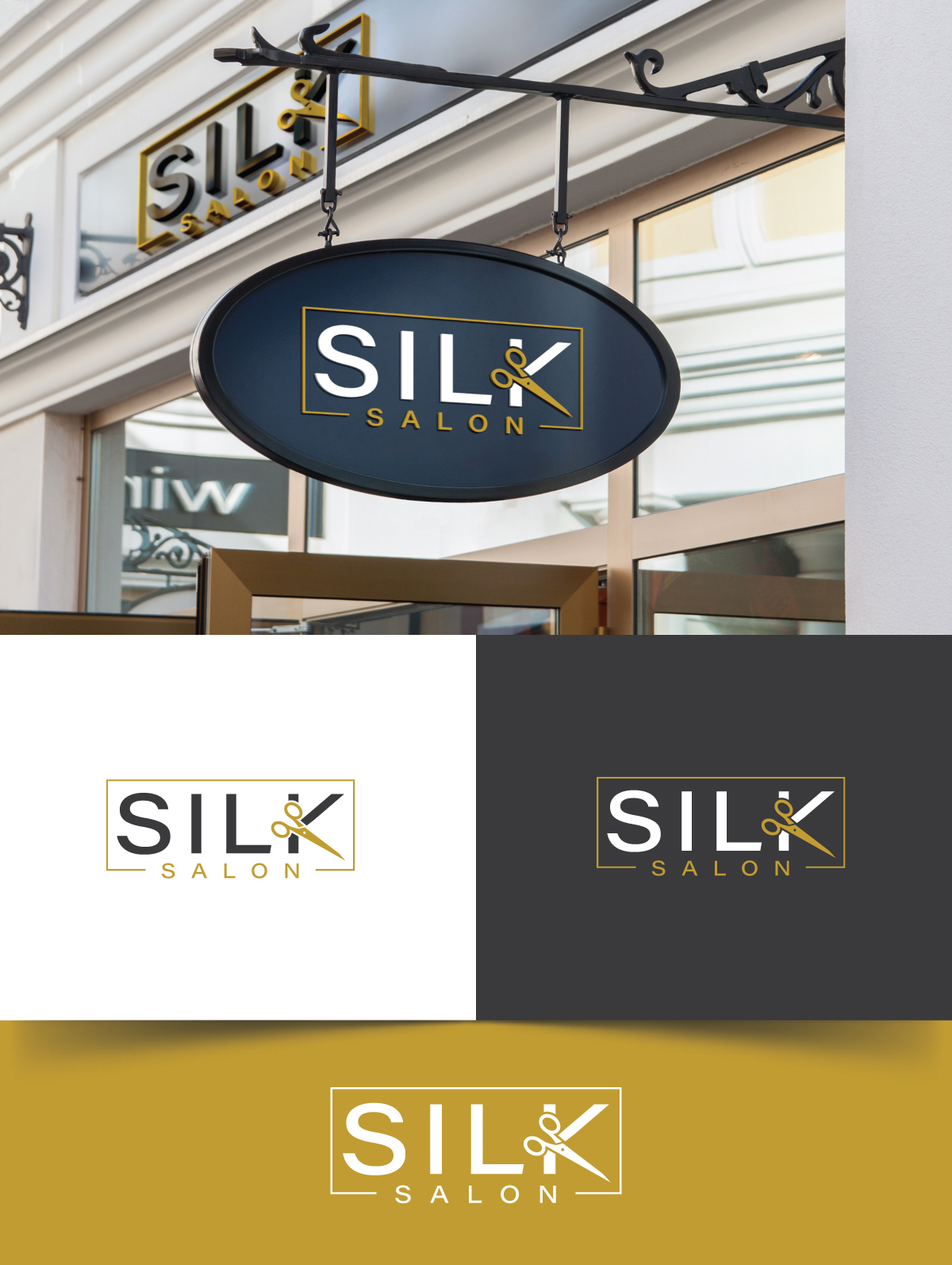 Diseño de Logo por creativepix para Silk salon  | Diseño #27741119