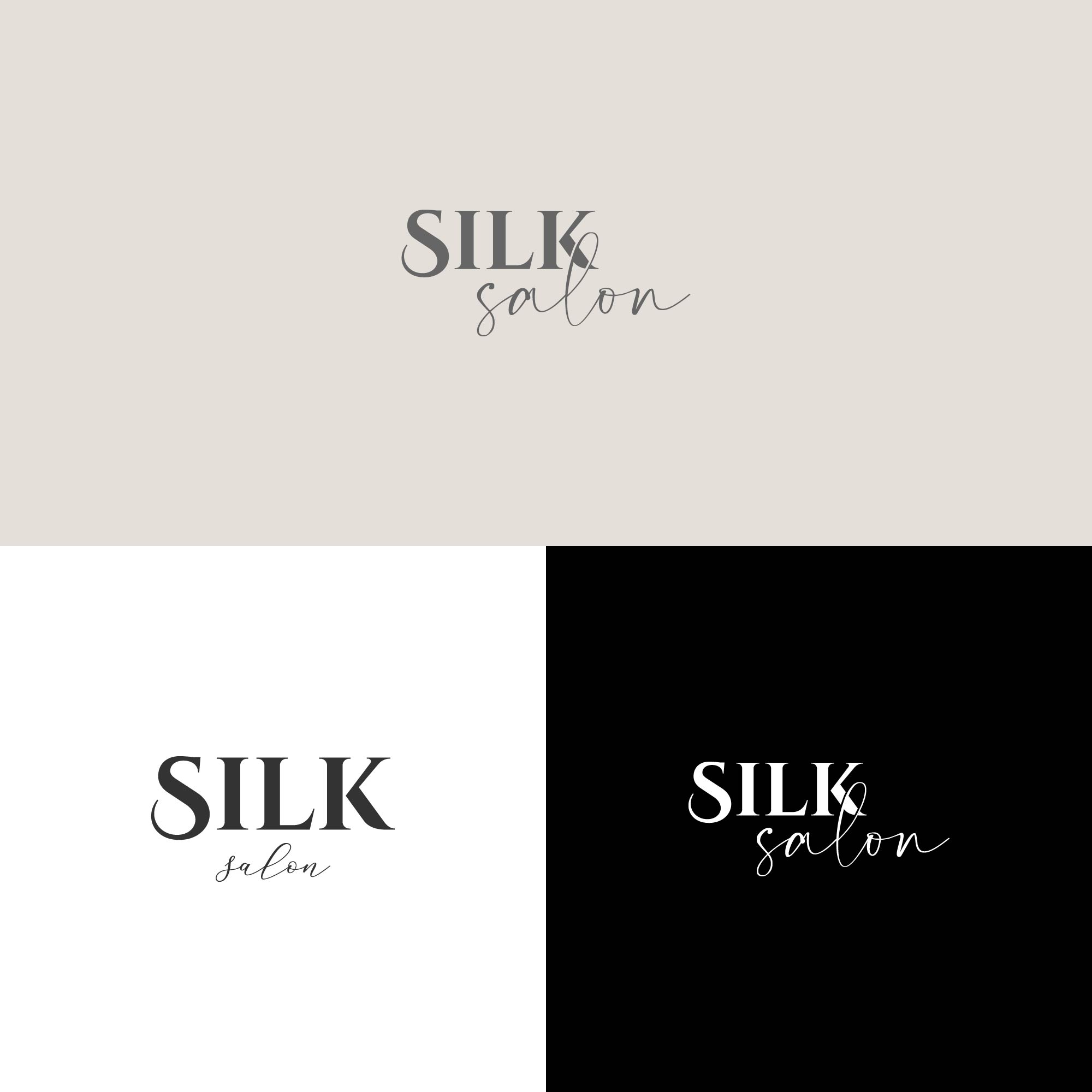 Logo Design by kaushal 05 for Silk salon  | Design #27741208