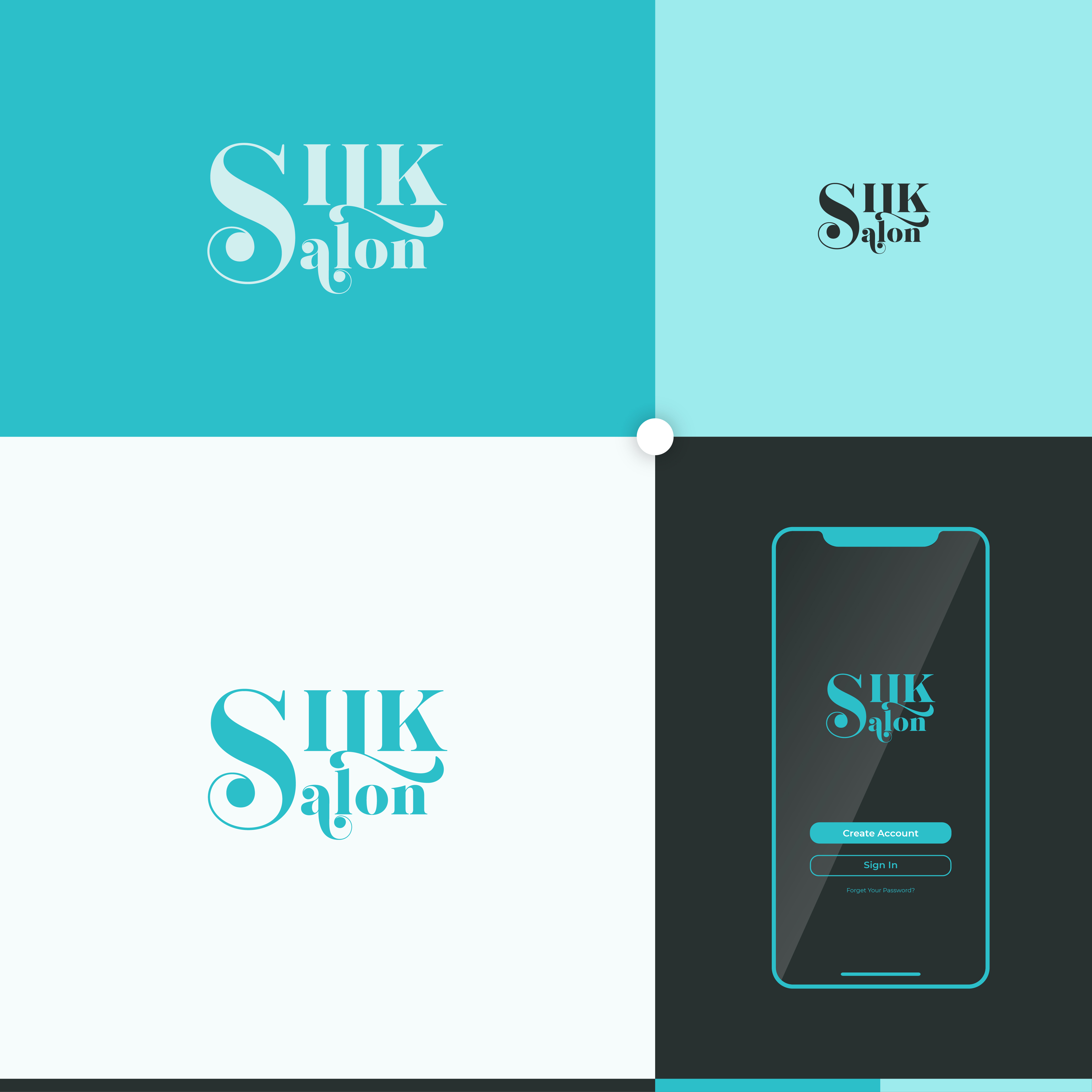 Logo Design by designprotox for Silk salon  | Design #27744075
