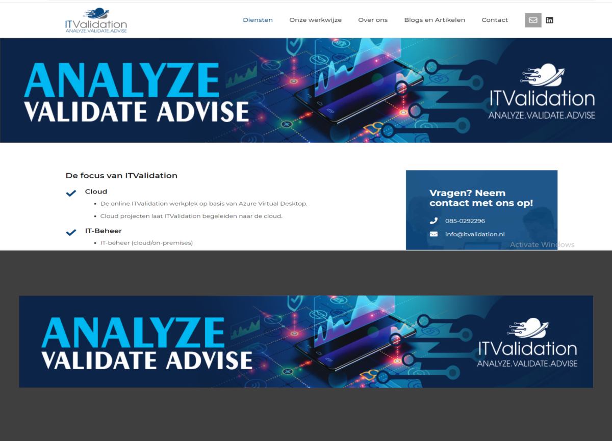 Banner Ad Design by ecorokerz for ITvalidation | Design #27743787