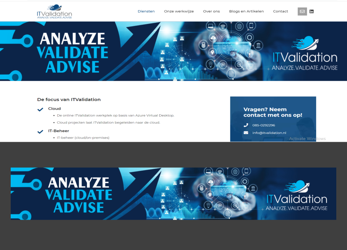 Banner Ad Design by ecorokerz for ITvalidation | Design #27743788
