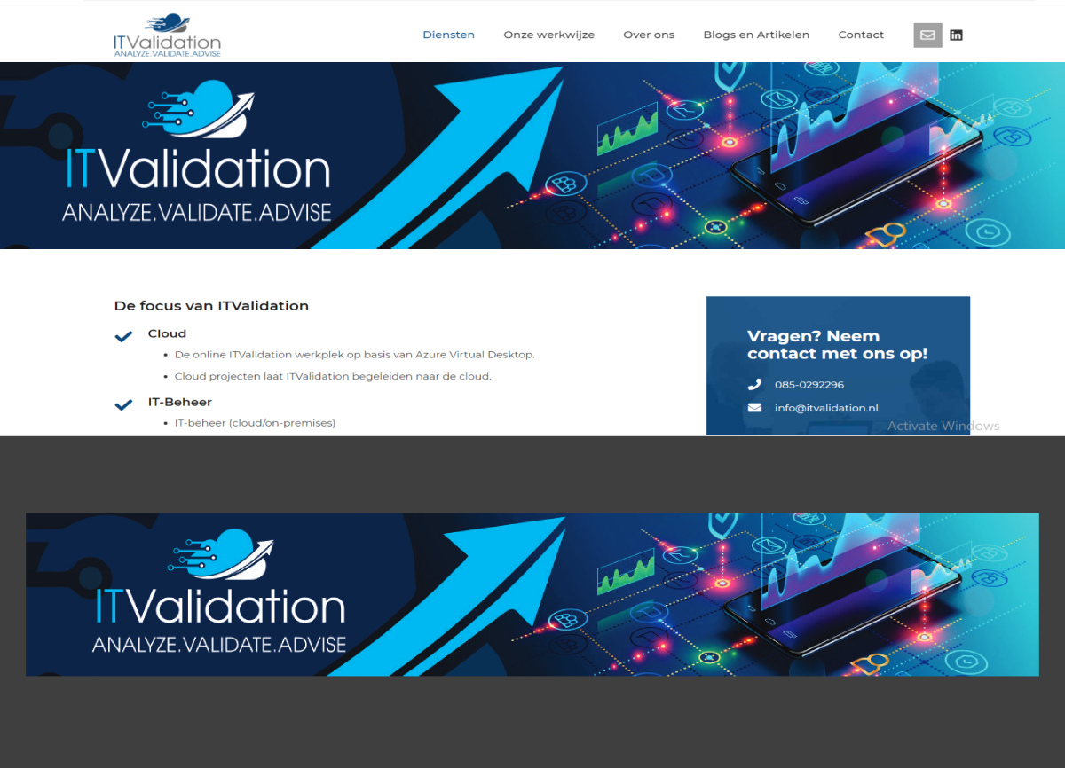 Banner Ad Design by ecorokerz for ITvalidation | Design #27749226