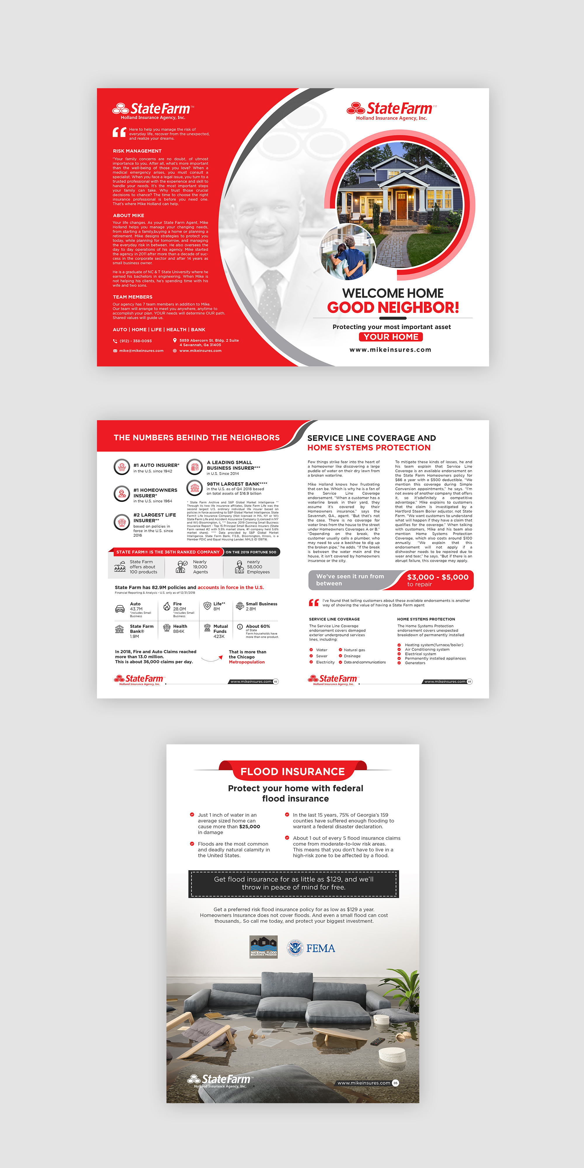 Brochure Design by debdesign for State Farm | Design #27756328
