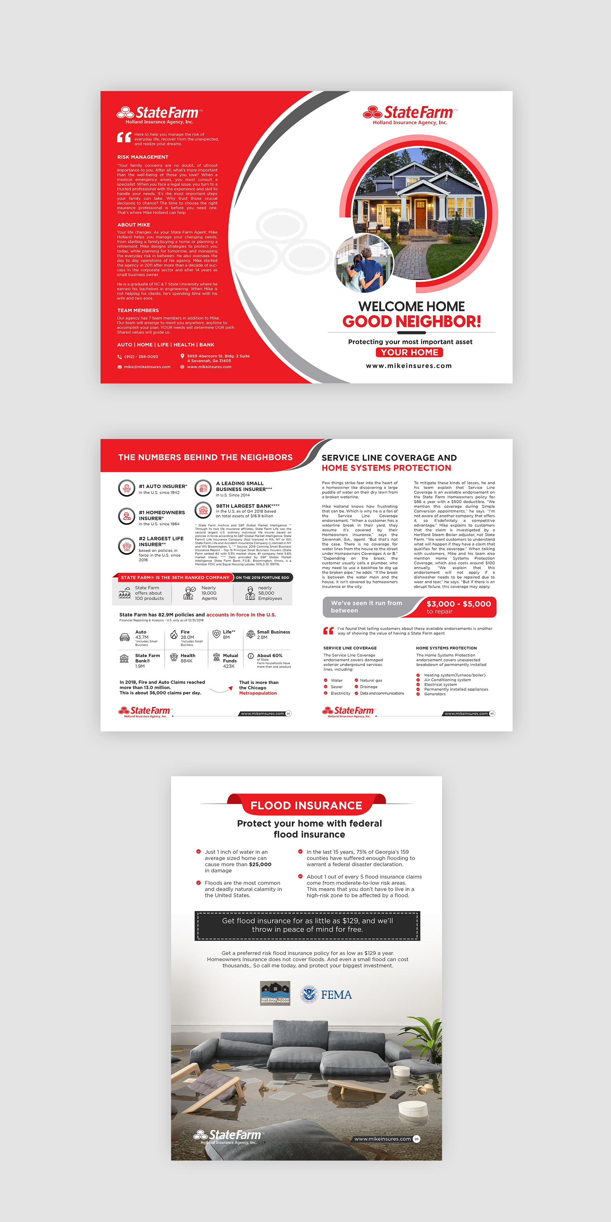 Brochure Design by debdesign for State Farm | Design #27783764