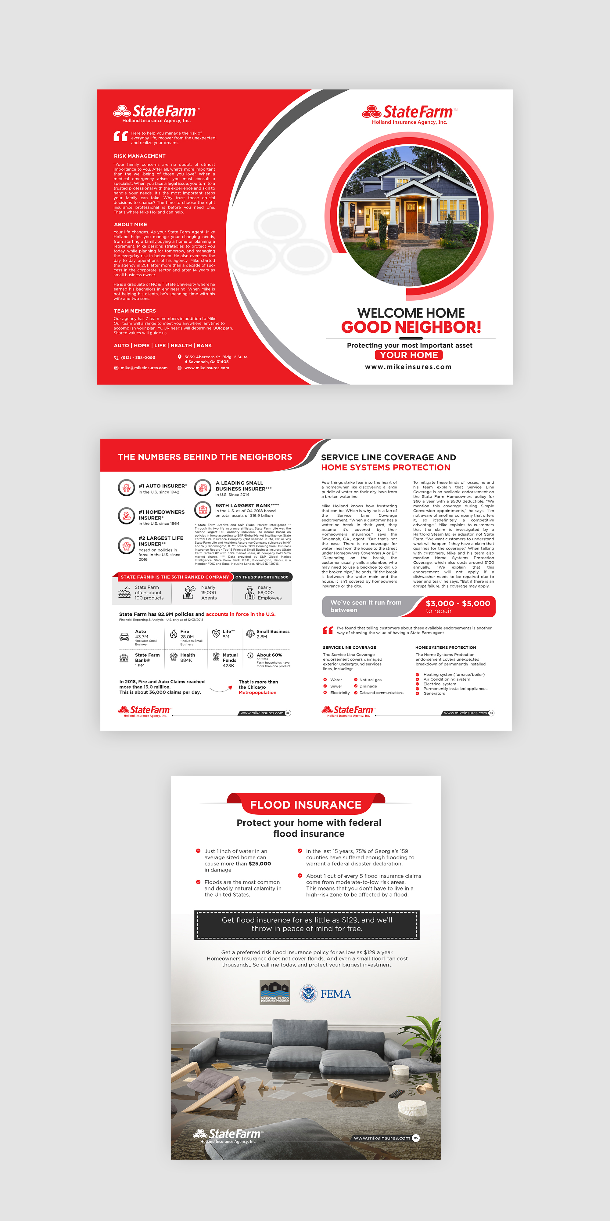 Brochure Design by debdesign for State Farm | Design #27785811
