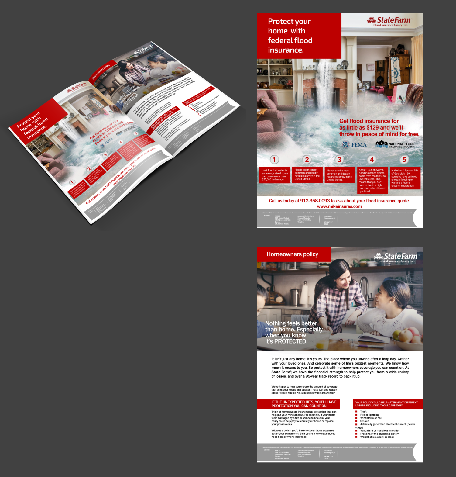 Brochure Design by elveneclipse for State Farm | Design #27762174