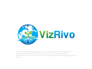 VizRivo | Logo Design by adnan001 2