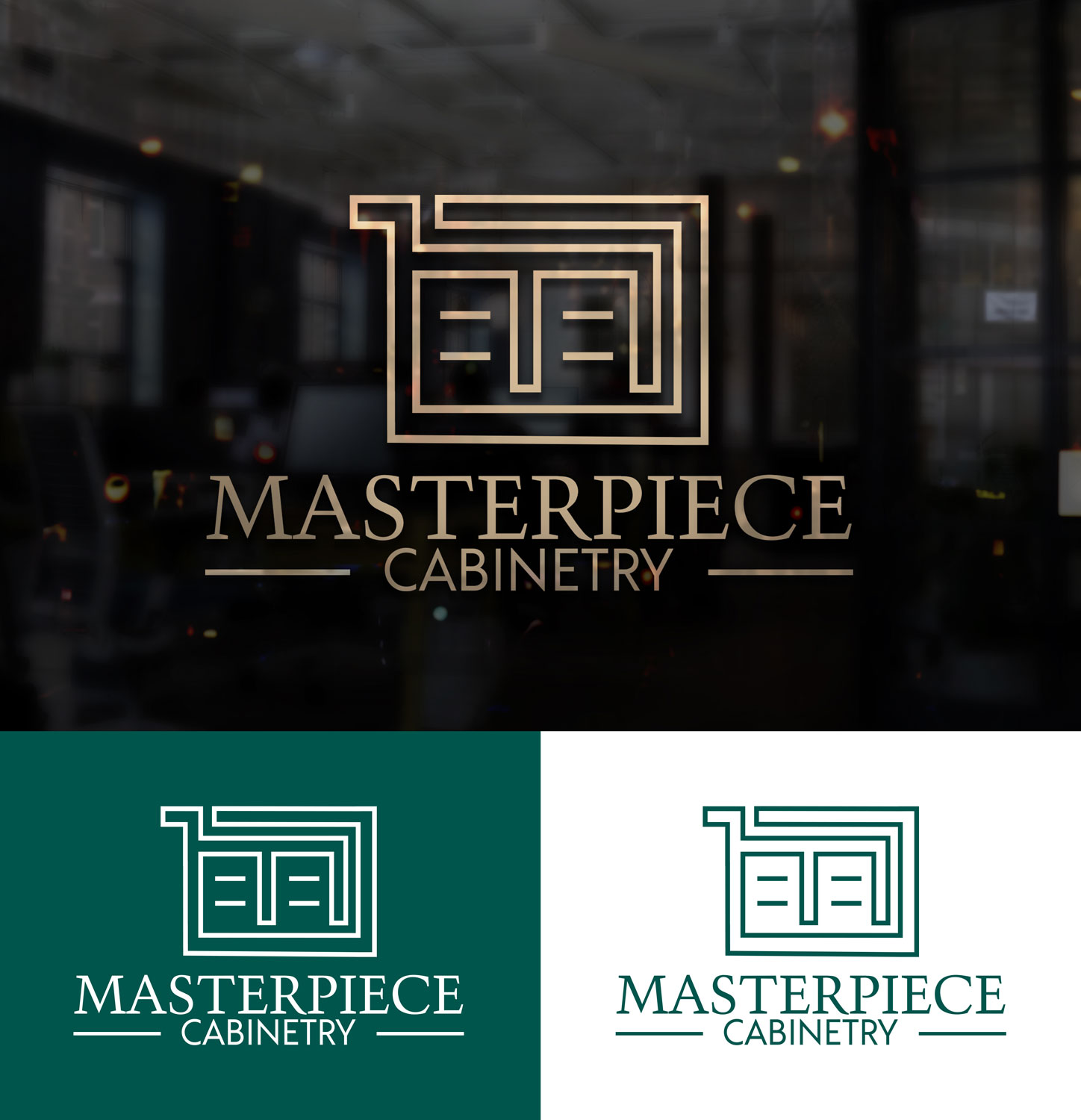 Logo Design by Impressive Solutions for masterpiece cabinetry | Design #27746746