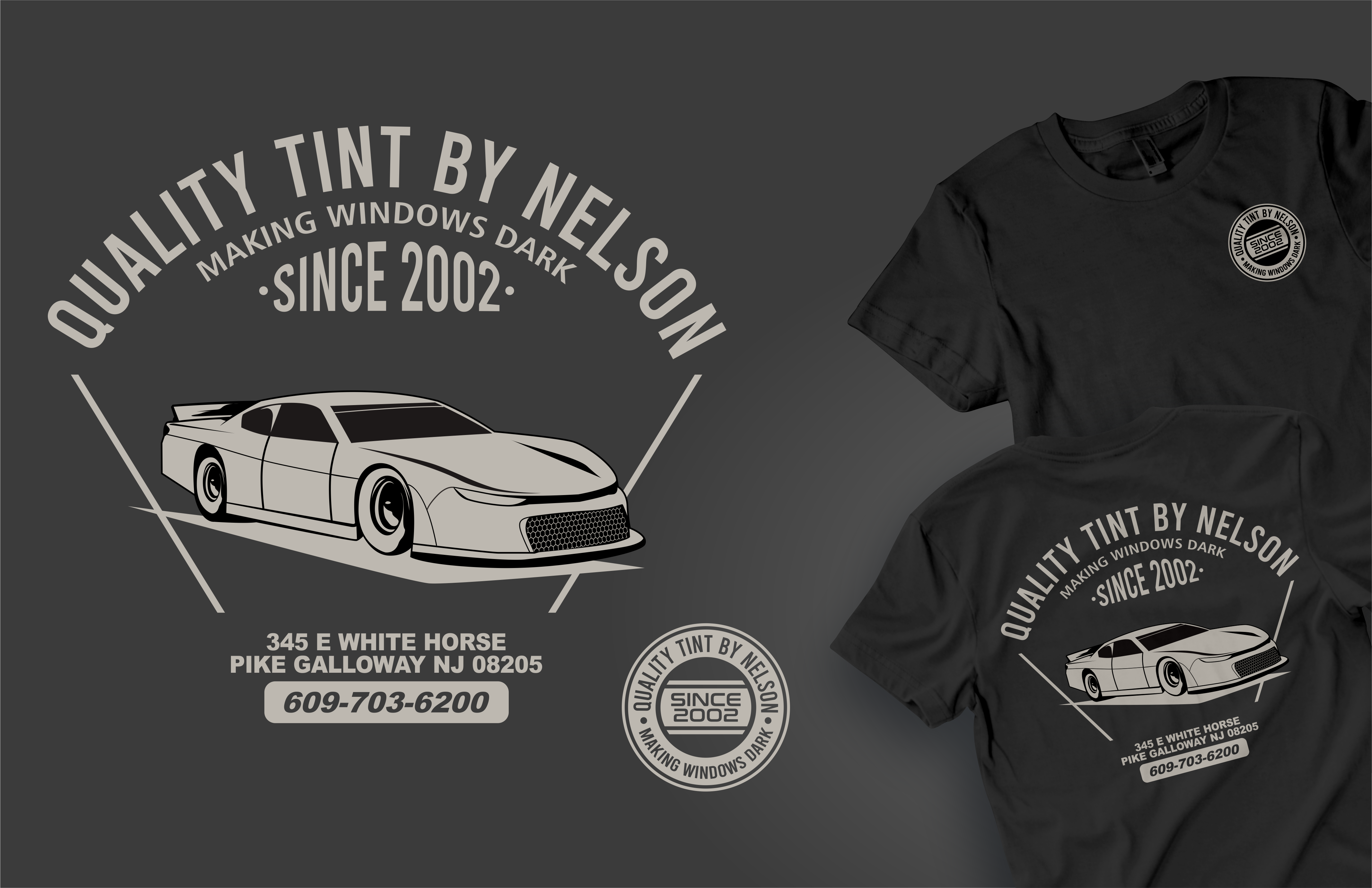 T-shirt Design by guprulsugiyanto for Quality Tint by Nelson | Design #27760914