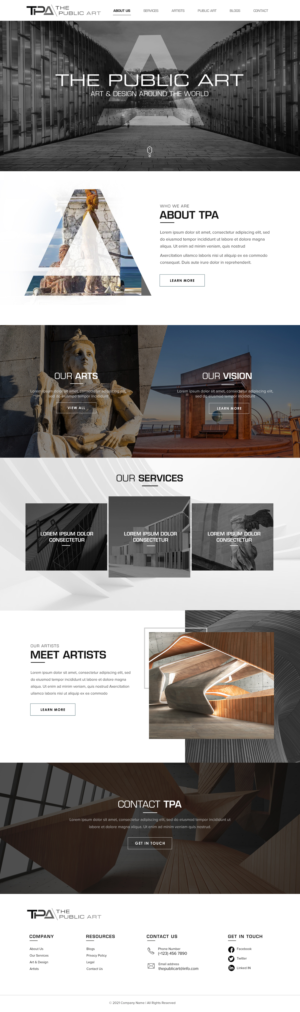 Web Design par Blue Sparrow pour ce projet | Design : #27880775