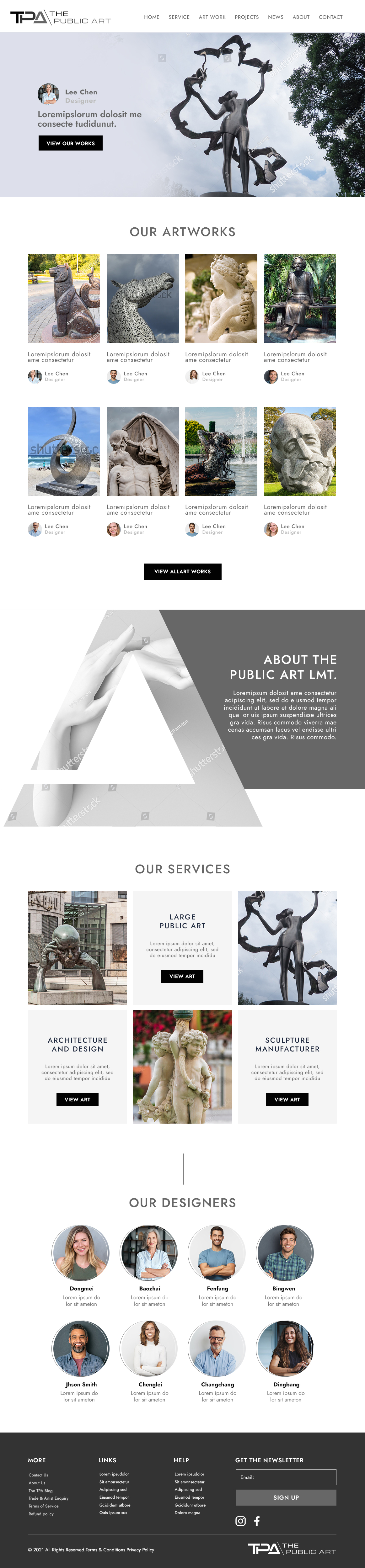 Web Design by MAHABA for this project | Design #27771551