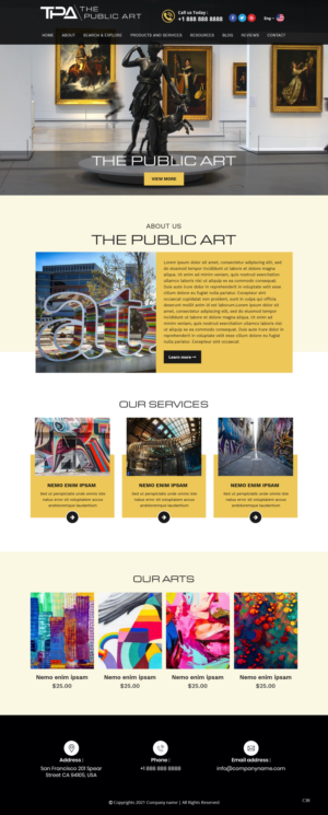 Web Design par pb pour ce projet | Design : #27754626