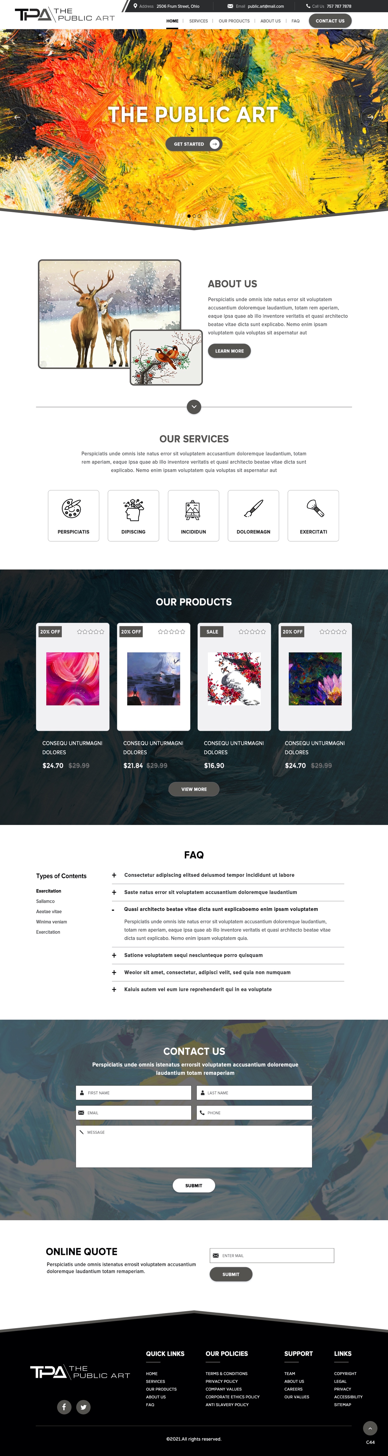 Web Design by pb for this project | Design #27754630