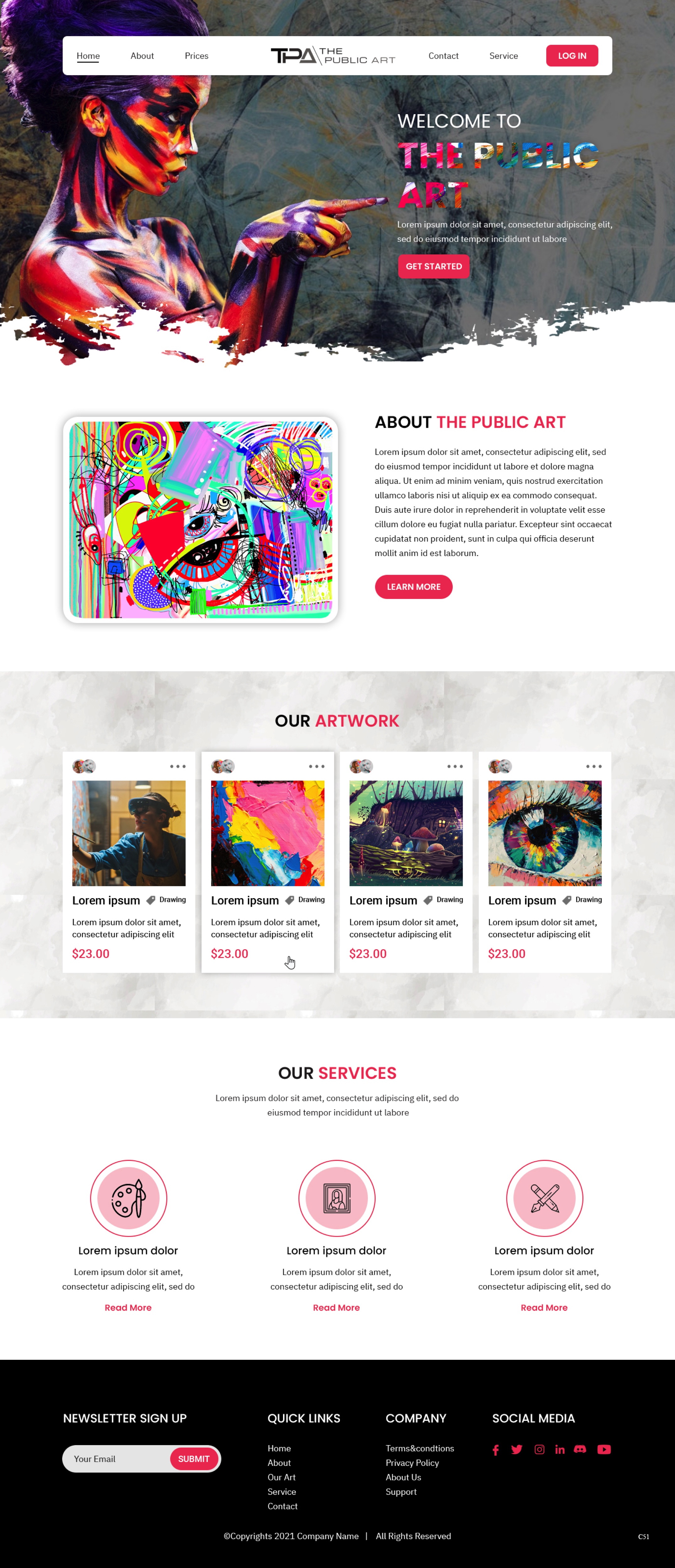 Web Design by pb for this project | Design #27754634