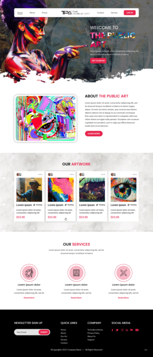 Web Design par pb pour ce projet | Design : #27754634