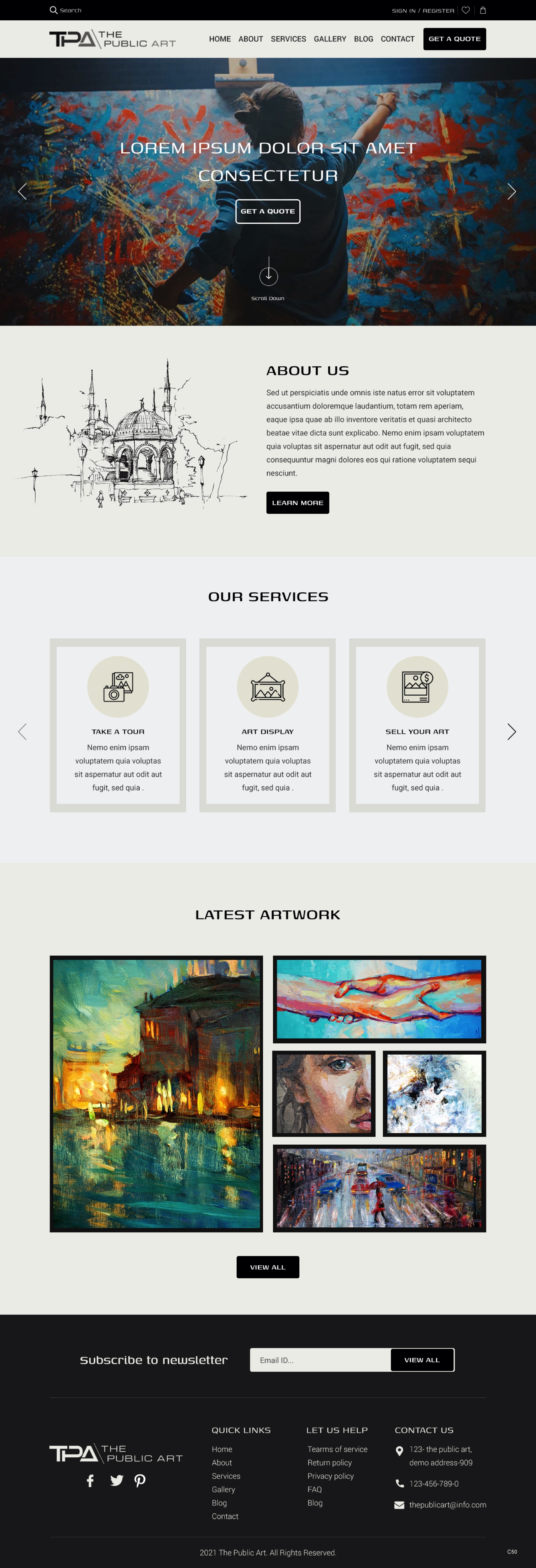 Web Design by pb for this project | Design #27754635