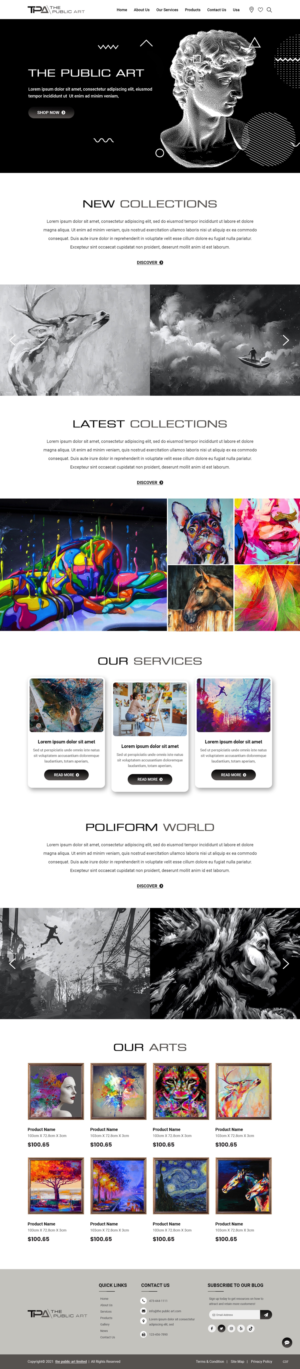 Web Design par pb pour ce projet | Design : #27878824