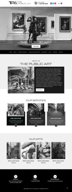 Web Design par pb pour ce projet | Design : #27878825