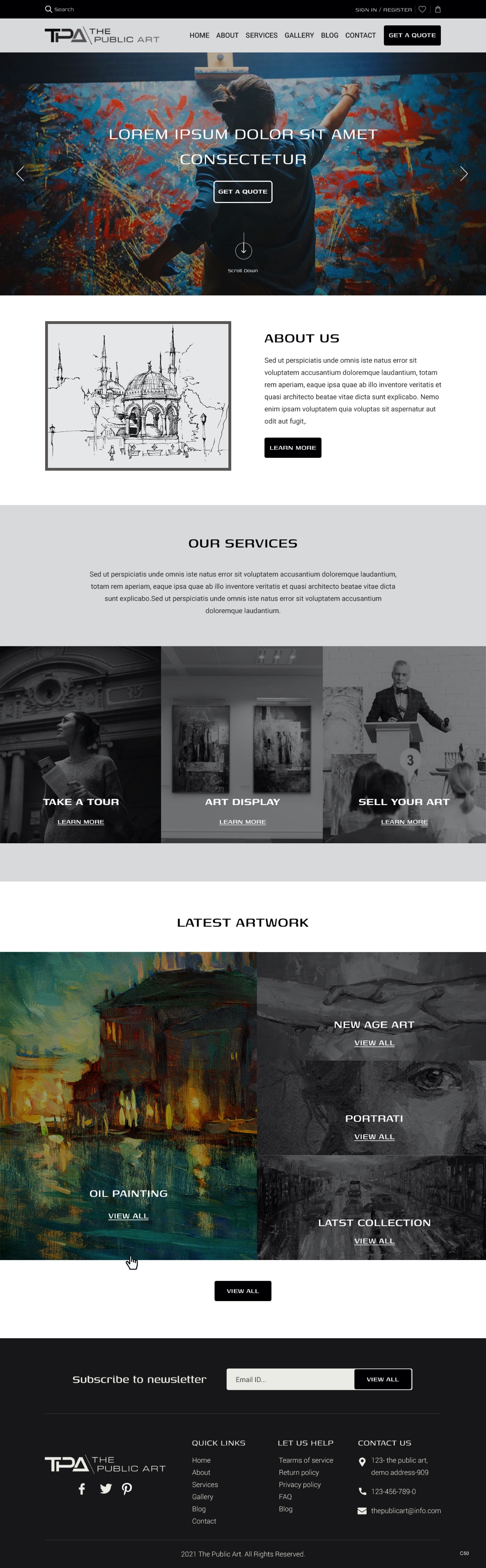 Web Design by pb for this project | Design #27878826