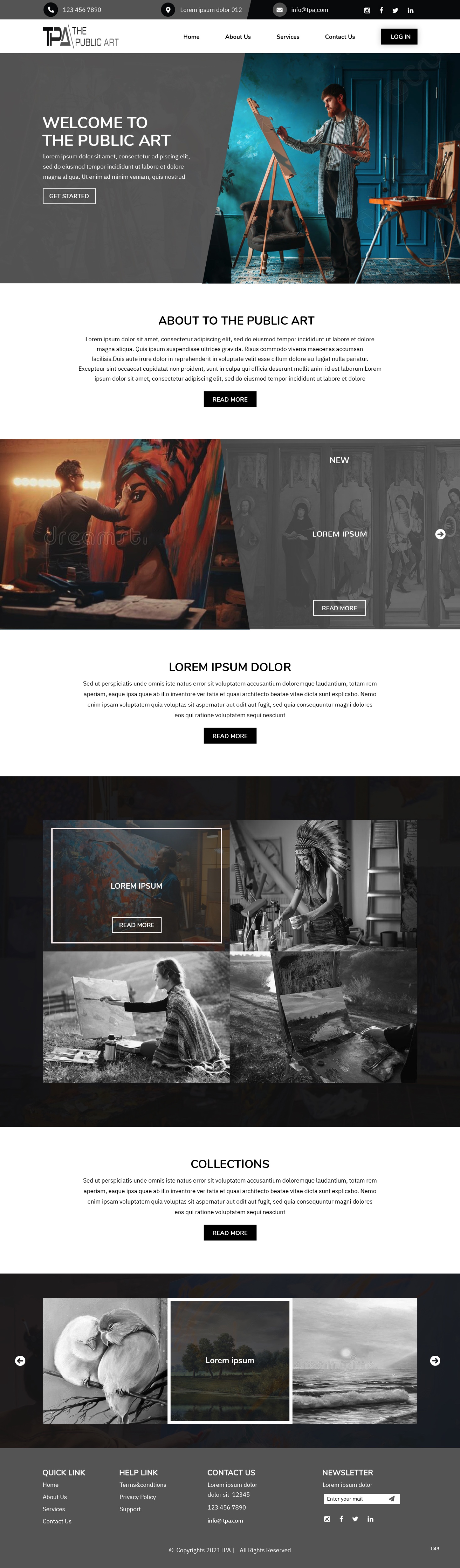Web Design by pb for this project | Design #27878827