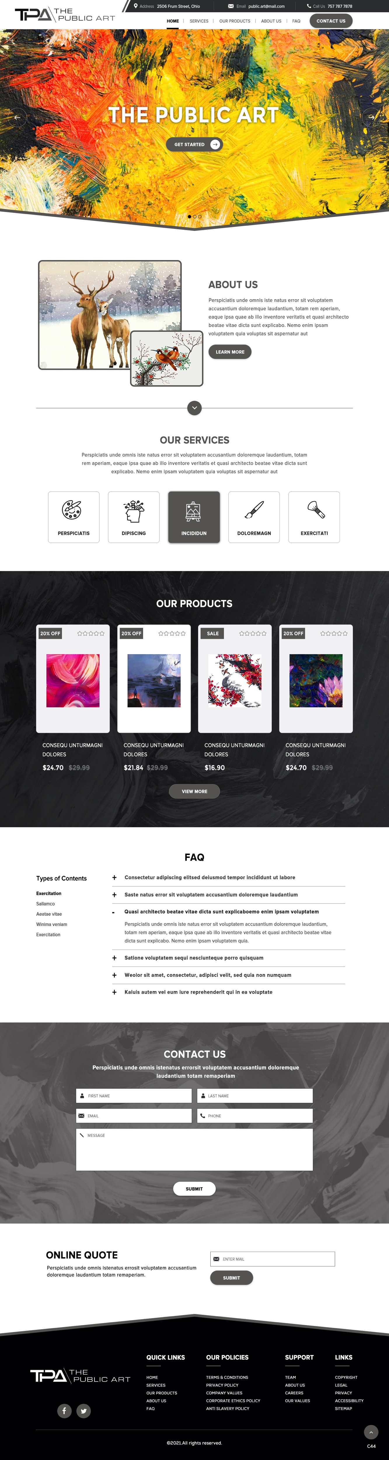 Web Design by pb for this project | Design #27878829