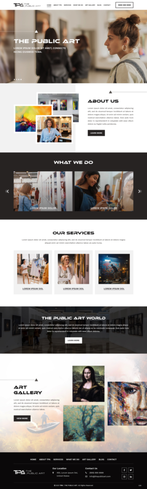 Web Design par pb pour ce projet | Design : #27878830