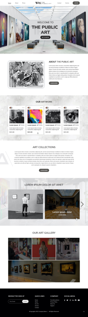 Web Design par pb pour ce projet | Design : #27878840