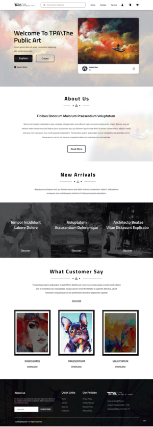 Web Design par pb pour ce projet | Design : #27878841