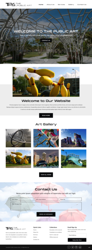 Web Design par pb pour ce projet | Design : #27878843
