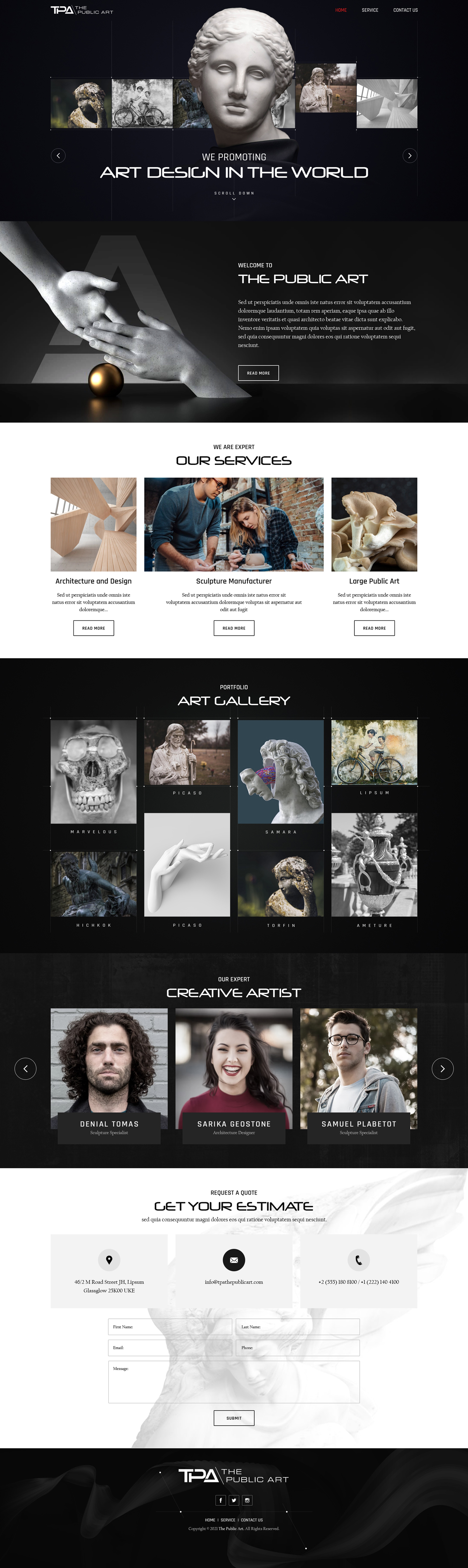 Web Design by sai.designer87 for this project | Design #27772661