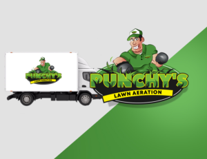 Punchy's Lawn Aeration | Logo Design by Publik Logo