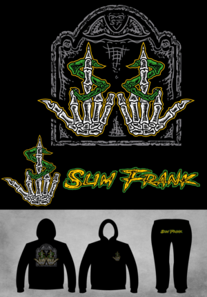 Slim Frank Apparel ; Legacy Money : Clothing brand | T-shirt Design by SpaGGy