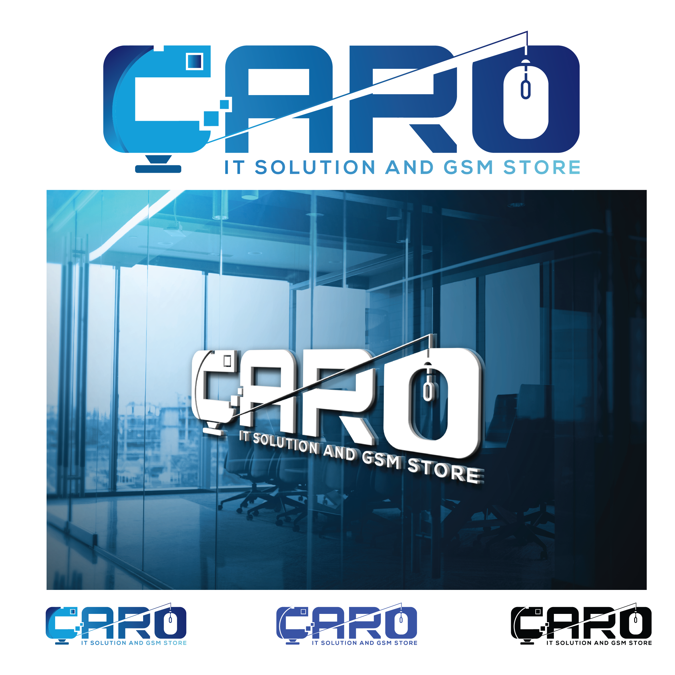 Logo Design by Walker Designer 2 for Royal Computers | Design #27753855