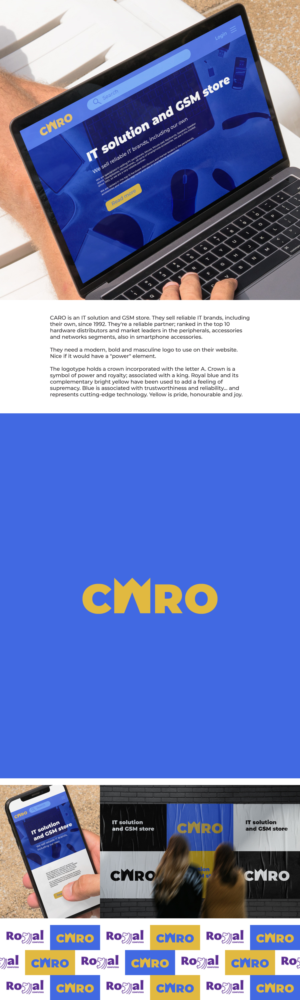 Logo Design by Sunilc for Royal Computers | Design: #27777715