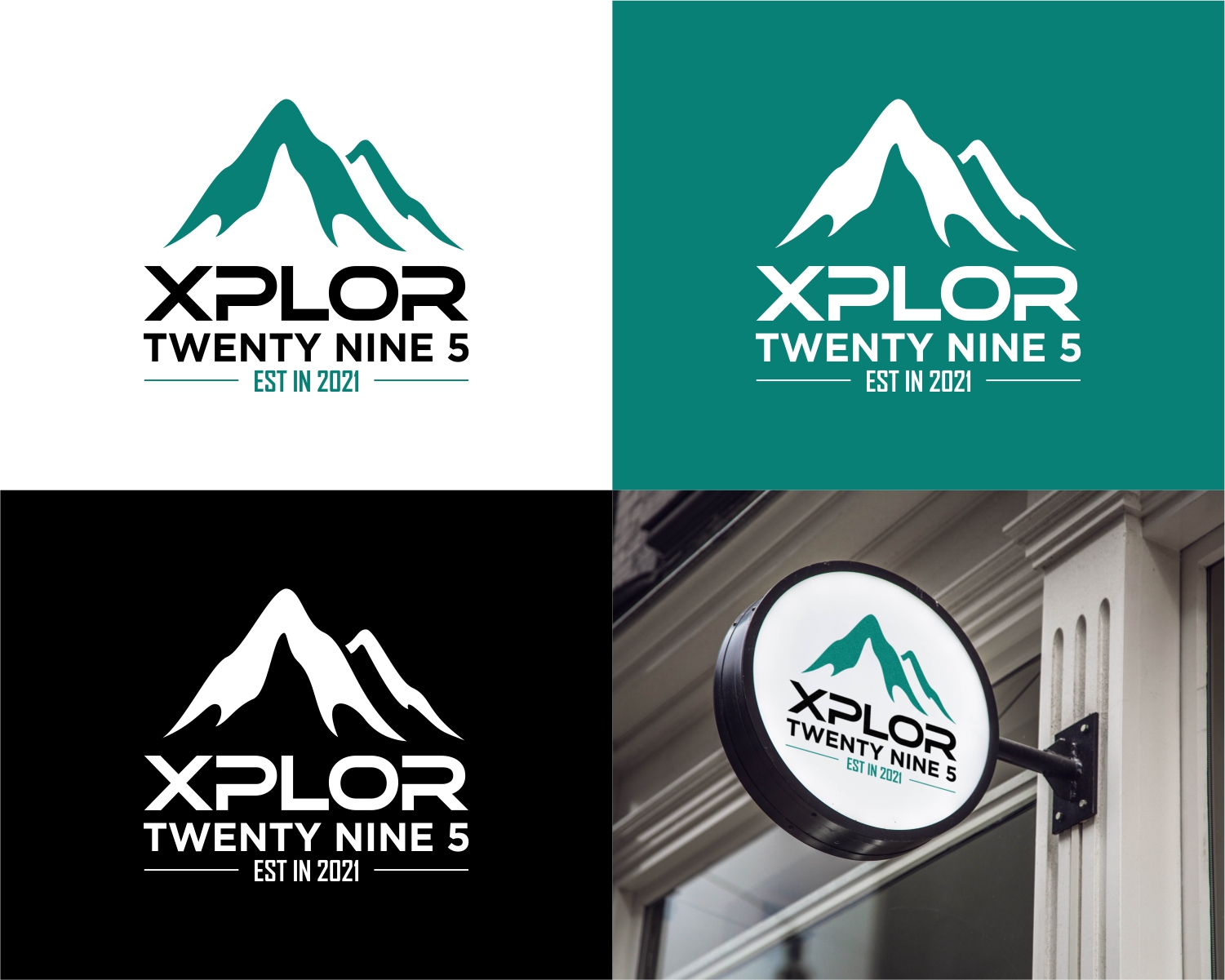 Logo Design by Rusmin Gustamin for Twenty Nine Five Apparel | Design #27775926