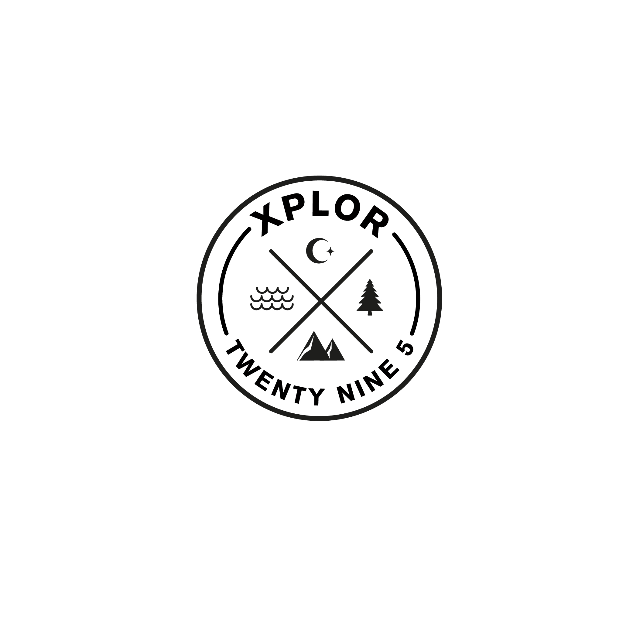 Logo Design by uchi for Twenty Nine Five Apparel | Design #27775220