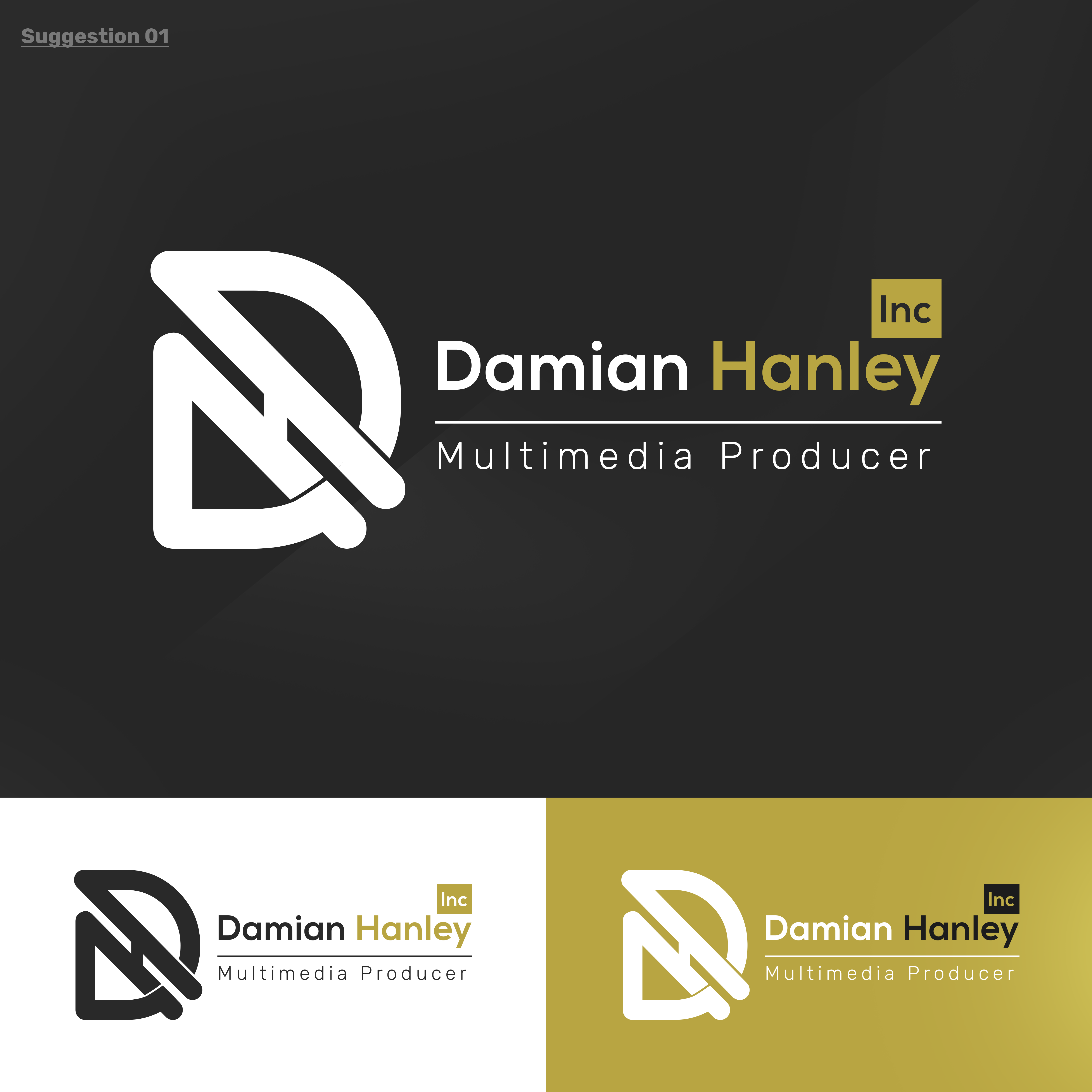 Logo Design by Yalsne for Damian Hanley Inc | Design #27770223