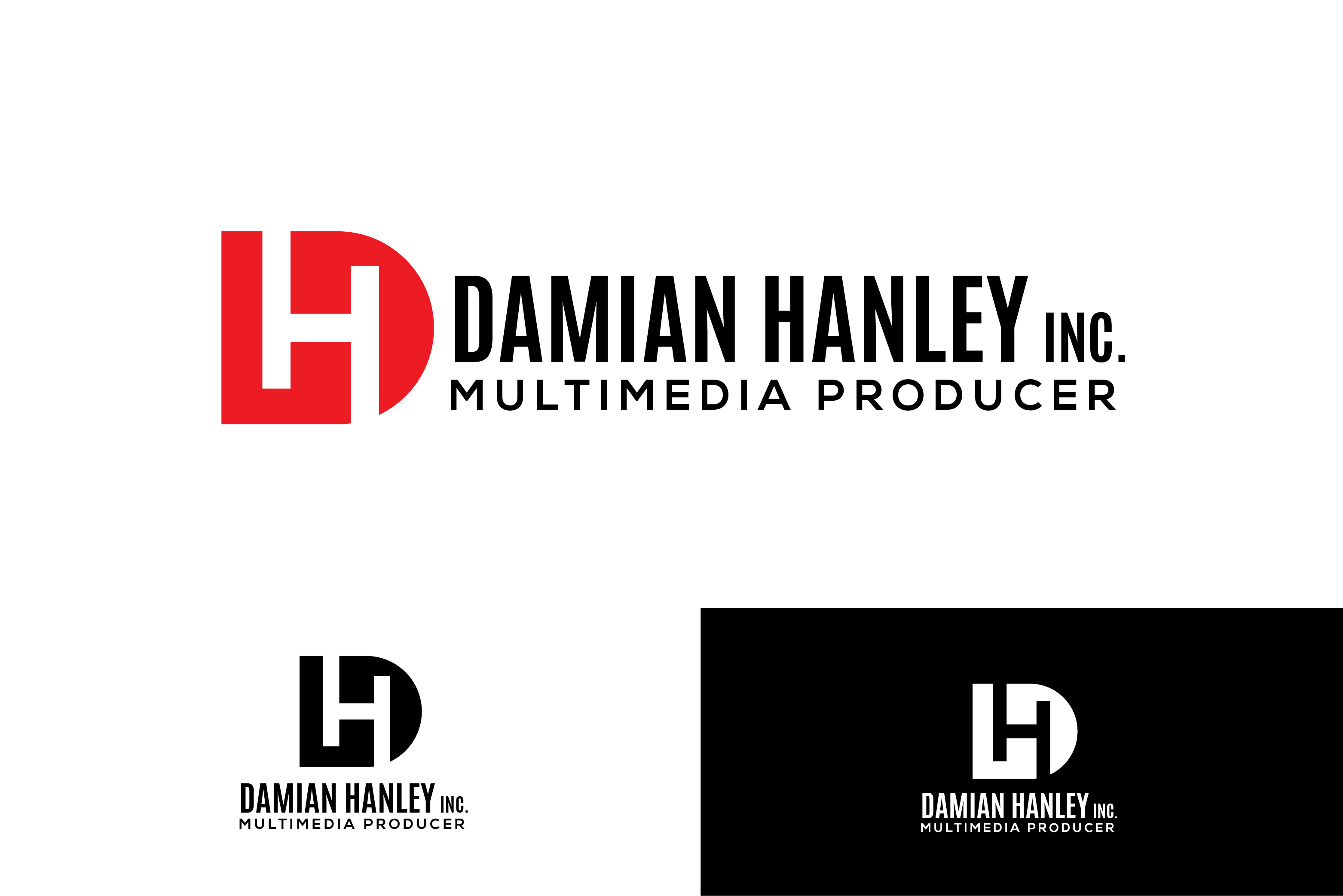 Logo Design by renderman for Damian Hanley Inc | Design #27750654