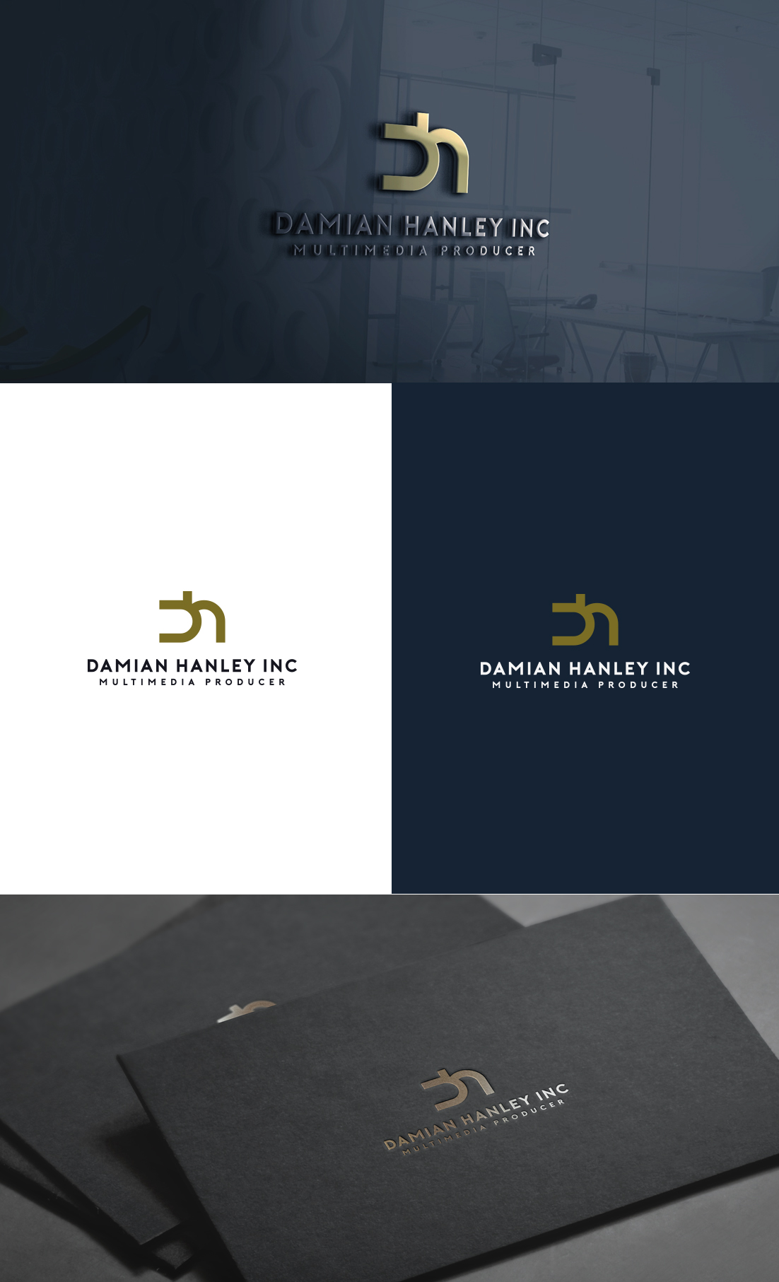 Logo Design by GLDesigns for Damian Hanley Inc | Design #27750214