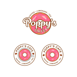 "Poppy's" or "Poppy's Cafe" | Logo-Design von Amethystica
