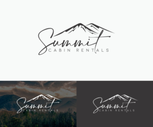 Summit Cabin Rentals | Design de Logo par Dot Design 3