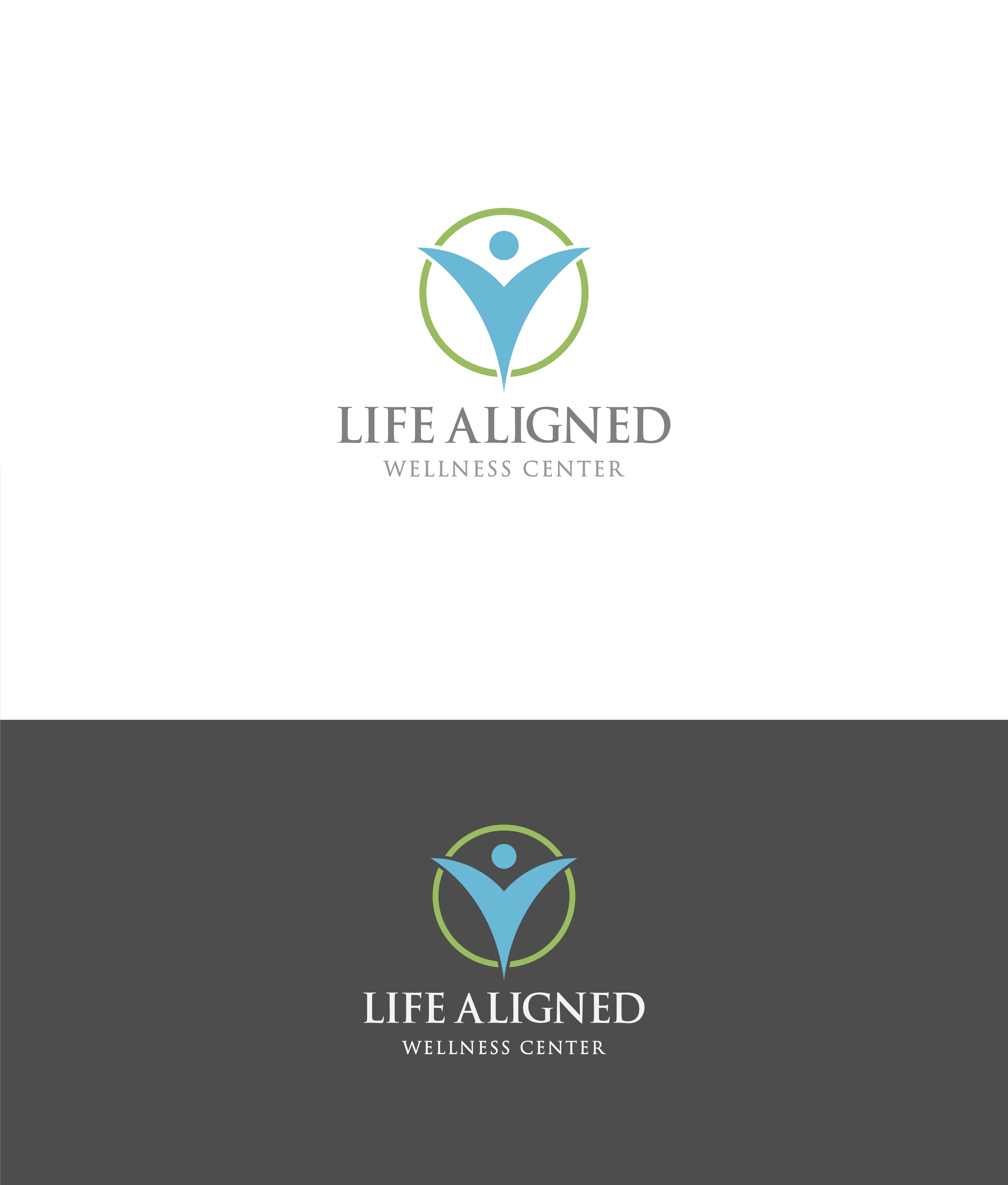 Logo Design by RikoAji for Life Aligned Wellness Center | Design #27757267