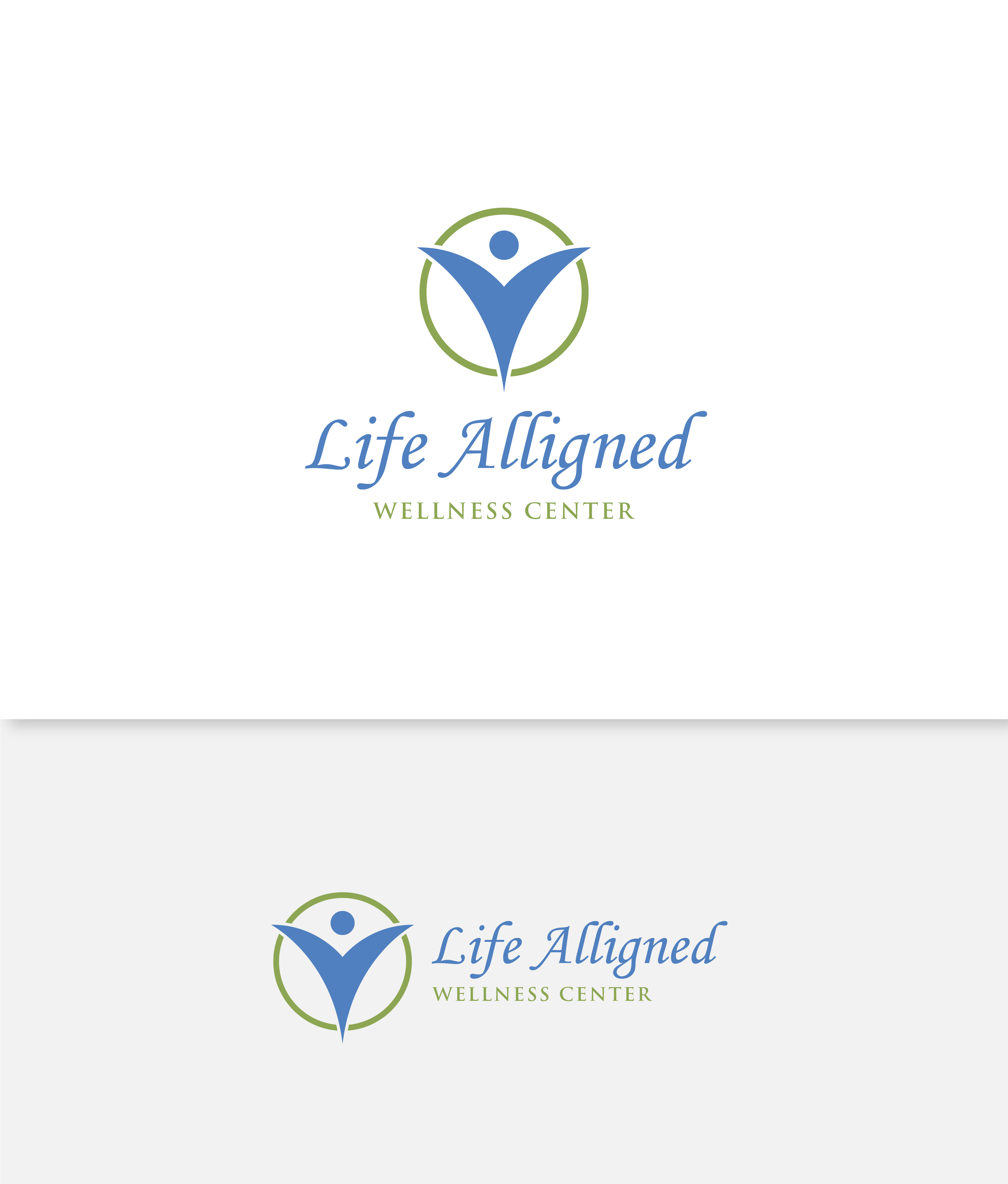 Logo Design by RikoAji for Life Aligned Wellness Center | Design #27763285
