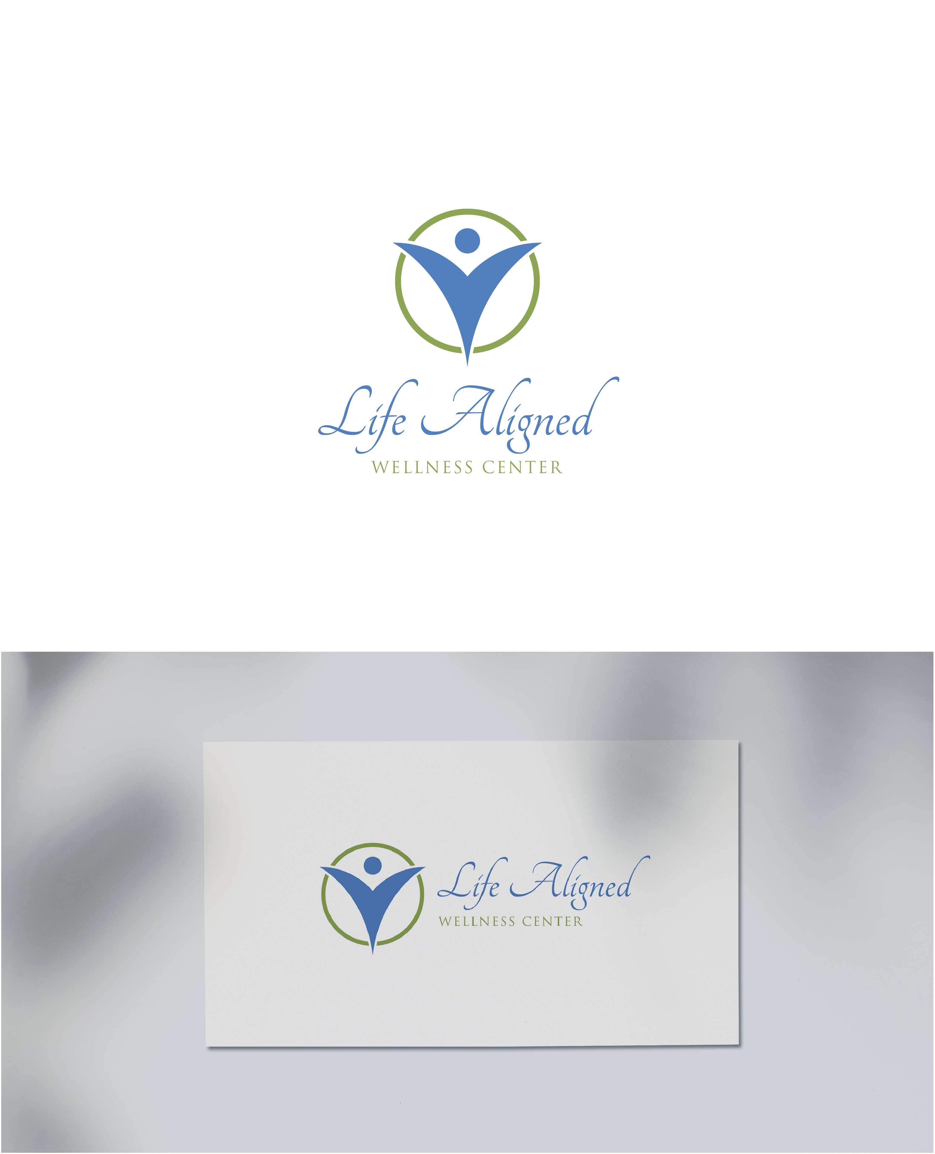 Logo Design by RikoAji for Life Aligned Wellness Center | Design #27768772